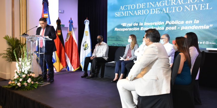 ICAP promueve fortalecimiento de la inversión pública para la recuperación económica en Centroamérica y República Dominicana.
